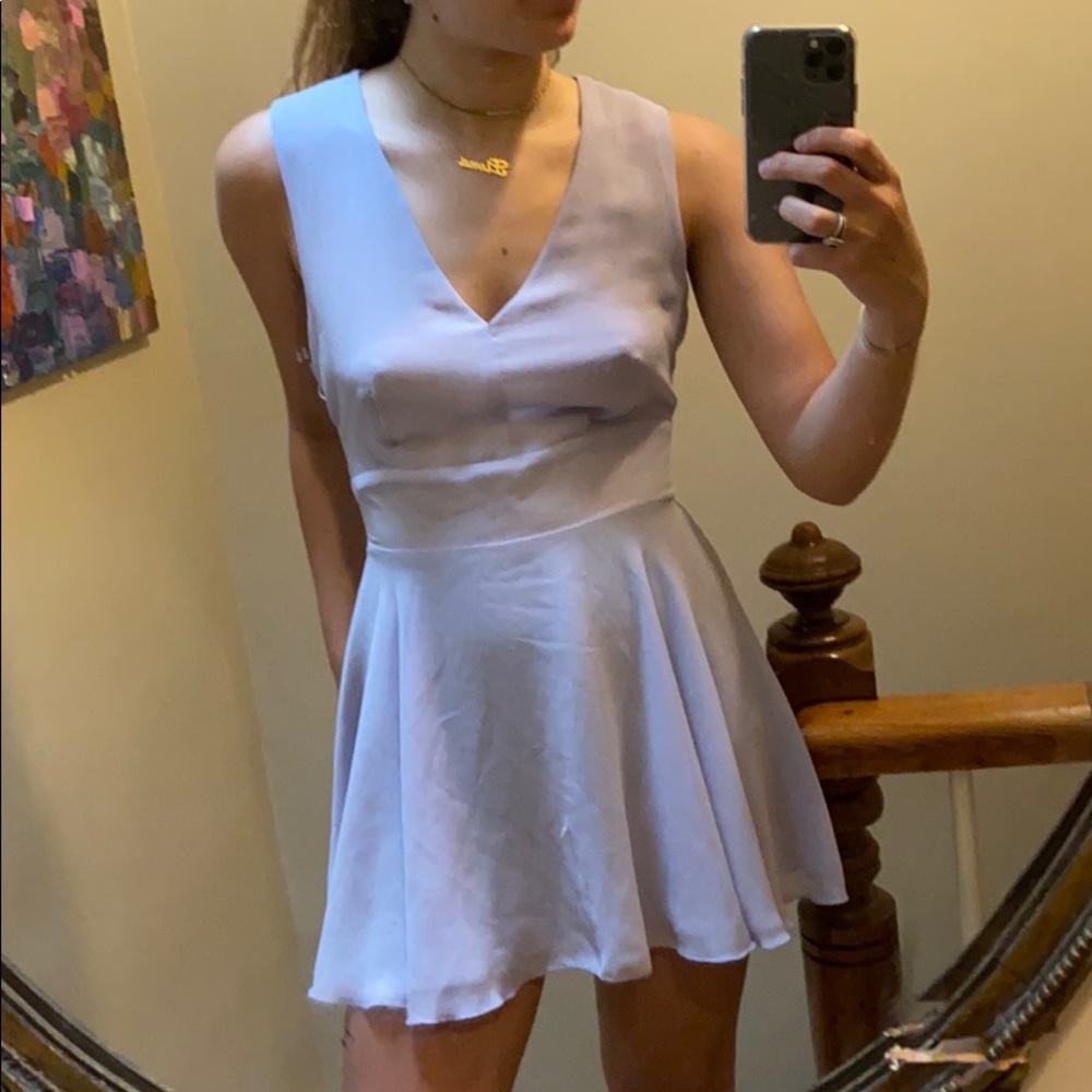 Purple dress